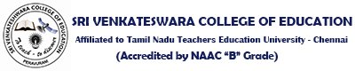 Sri Venkateswara College of Education - Admission